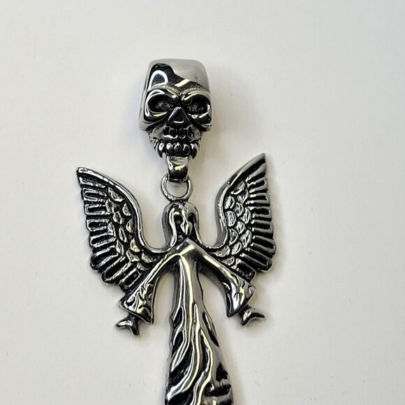 Skeleton Pendant Stainless Steel - Picture 7 of 10